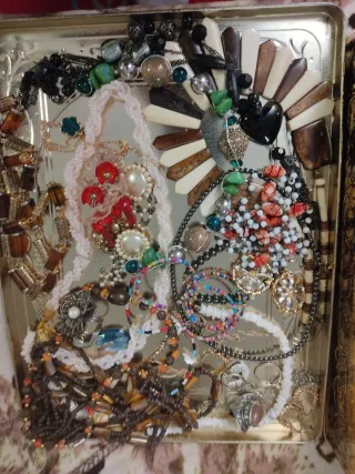 Lote bisutería antigua