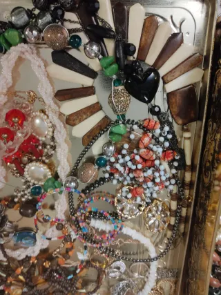 Lote bisutería antigua