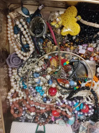 Lote bisutería antigua