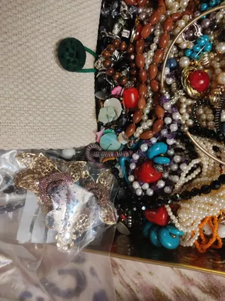 Lote bisutería antigua