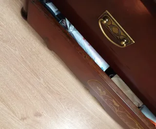 Cómoda antig. caoba S.XIX, dos cajones secretos