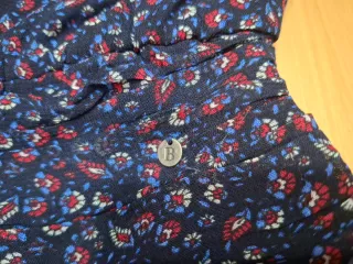 Vestido Brownie floral azul talla XS