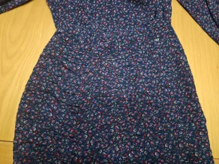Vestido Brownie floral azul talla XS