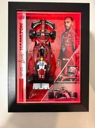 Cuadro 3D | Ferrari Lewis Hamilton SF-25