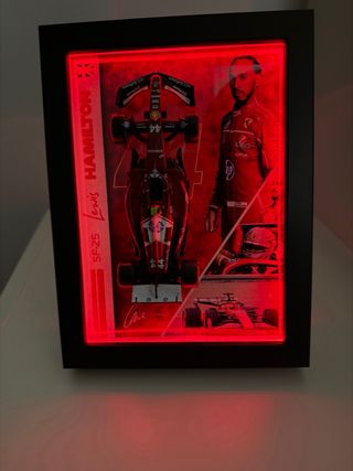 Cuadro 3D | Ferrari Lewis Hamilton SF-25