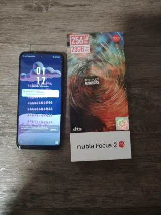 Nubia focus 2 5g 256GB Negro