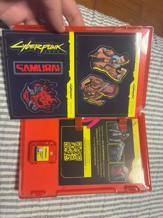 Cyberpunk 2077 Switch + Pegatinas