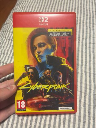 Cyberpunk 2077 Switch + Pegatinas
