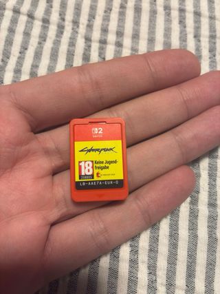 Cyberpunk 2077 Switch + Pegatinas