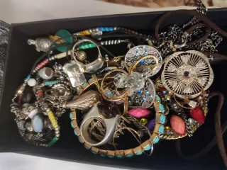 Lote bisutería antigua