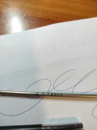 Bolígrafo Cross Negro y Dorado Tal cual