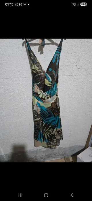 Vestito donna fantasia floreale