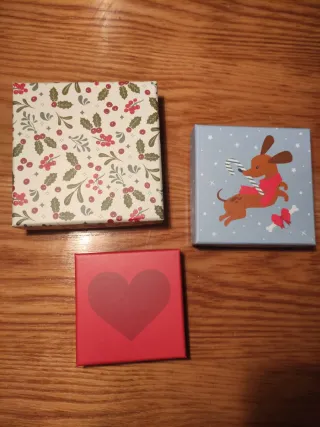 Cajas de regalo navideñas (3 uds)