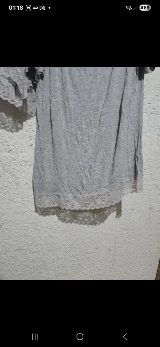 Pigiama Tezenis Grigio Taglia S