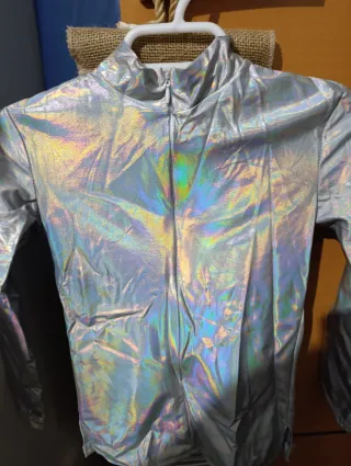 Disfraz Marciano Plateado