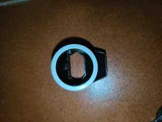 Tapa decoración botón encendido coche.