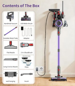 Aspiradora Inalámbrica 450W