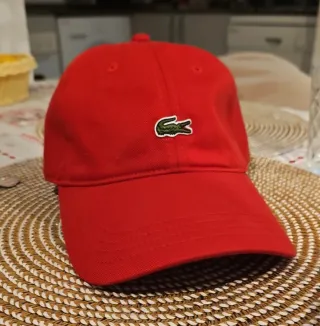 Gorra Lacoste Roja