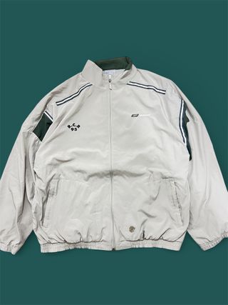 eebok Vintage Windbreaker Track Jacket Beige