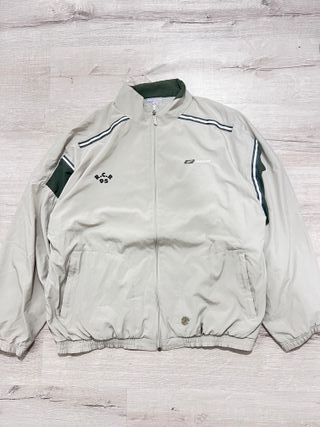 eebok Vintage Windbreaker Track Jacket Beige