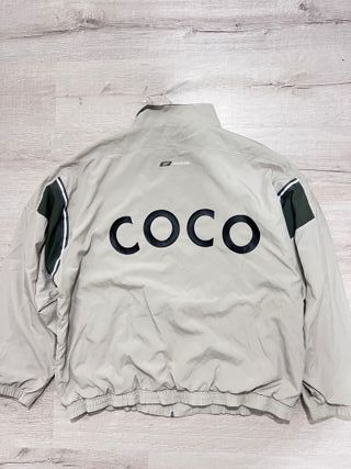 eebok Vintage Windbreaker Track Jacket Beige