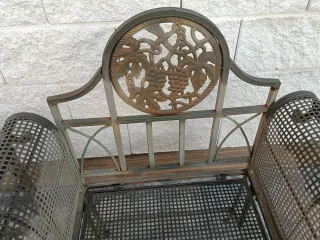 Muebles de jardin de forja