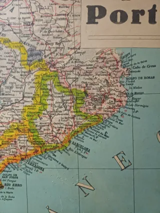 Mapa antiguo Paluzie
