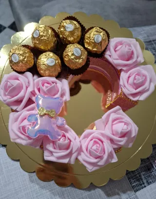 Tarta de chuches y chocolates