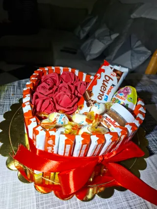 Tarta de chuches y chocolates