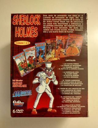 Sherlock Holmes 6 DVD Colección Español