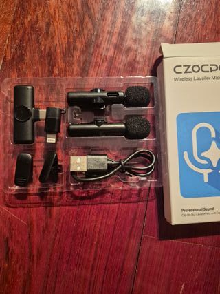 Micrófonos Inalámbricos CZOCPOS Lavalier