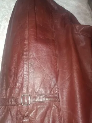 Chaqueta Cuero genuino Vintage  Talla S/M