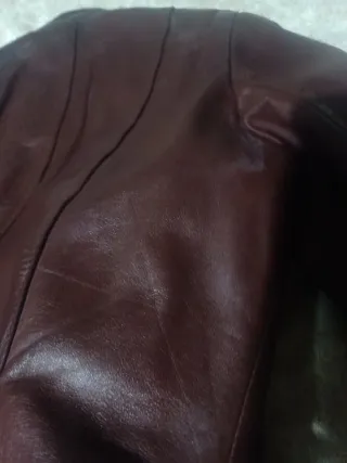 Chaqueta Cuero genuino Vintage  Talla S/M