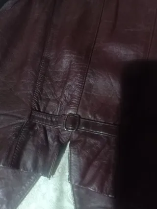 Chaqueta Cuero genuino Vintage  Talla S/M