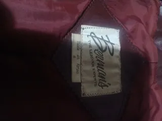 Chaqueta Cuero genuino Vintage  Talla S/M