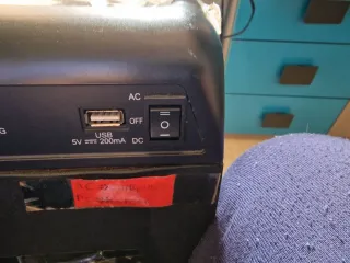 Altavoz potente negro marca NGS