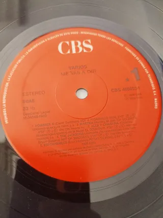 2xLP Me Vas A Oír (1989)