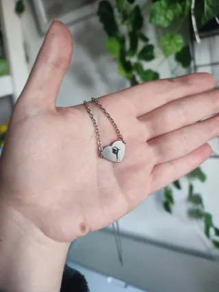 Collana Cuore Acciaio Inox Pole Dance