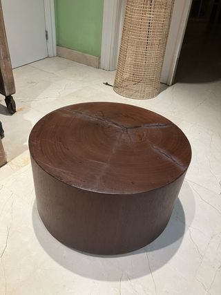 Taburete/Descalzador de Madera