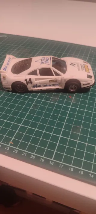 Ferrari F40 Tetra Pak SCX Scalextric Exin