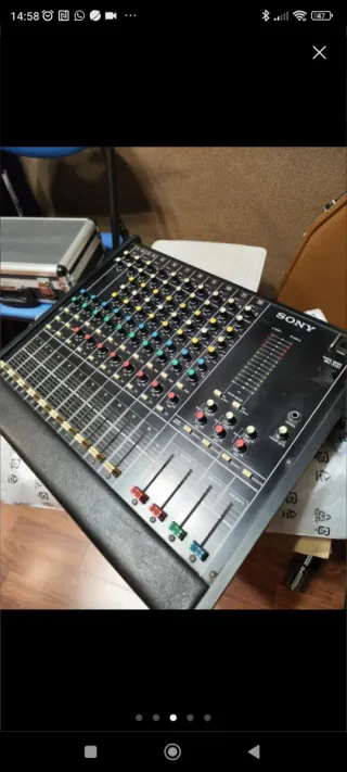 Mesa de mezclas Sony MU-X121