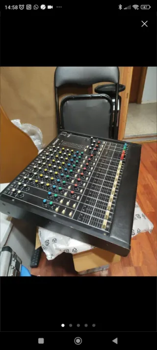 Mesa de mezclas Sony MU-X121