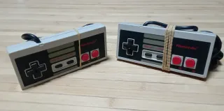2 Mandos Nintendo Entertainment System