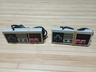 2 Mandos Nintendo Entertainment System