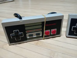 2 Mandos Nintendo Entertainment System