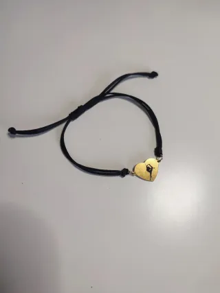 Bracciale Pole Dance Cuore Oro Regolabile