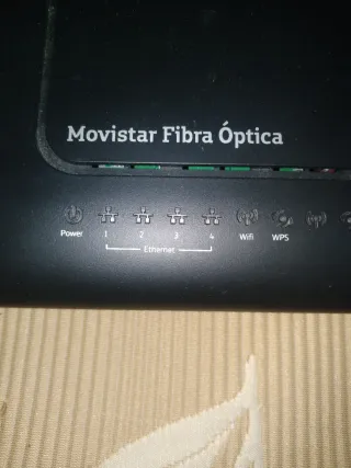 Router Movistar Fibra Óptica