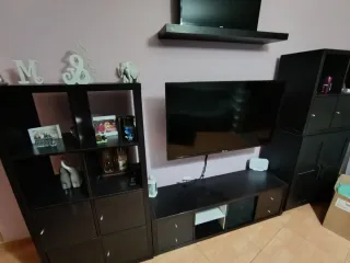 Mueble de salón negro