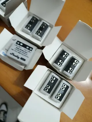 7 confezioni Shelly PM MINI 16A Smart Power Meter