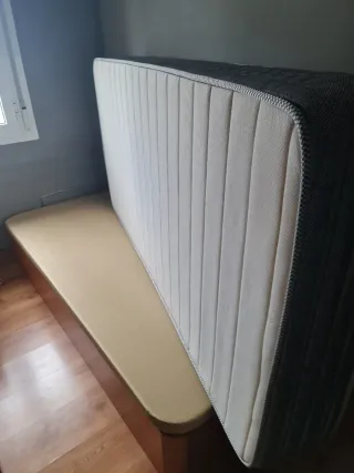 Canapé abatible y colchón 90x190cm